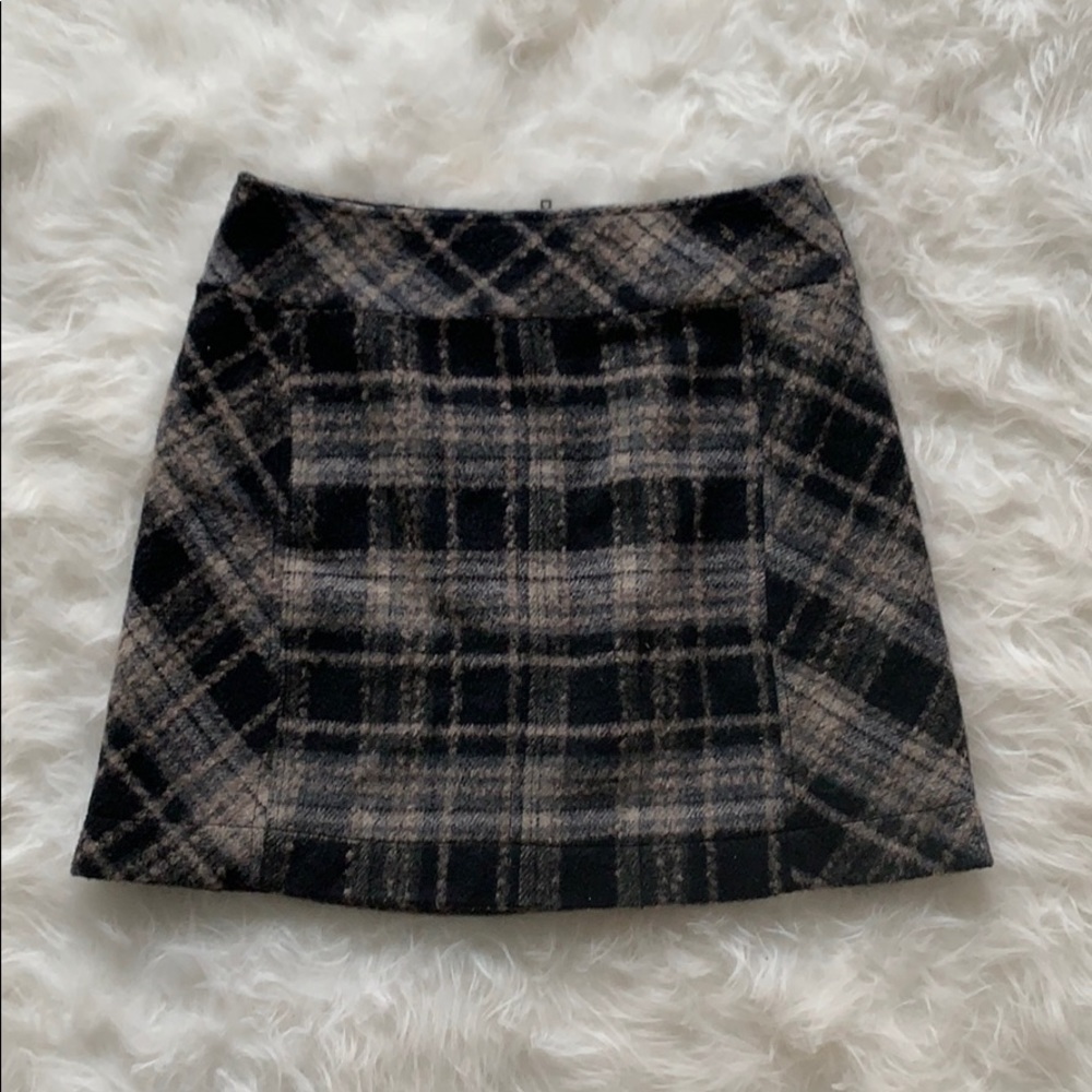 FREE PEOPLE Plaid Skirt